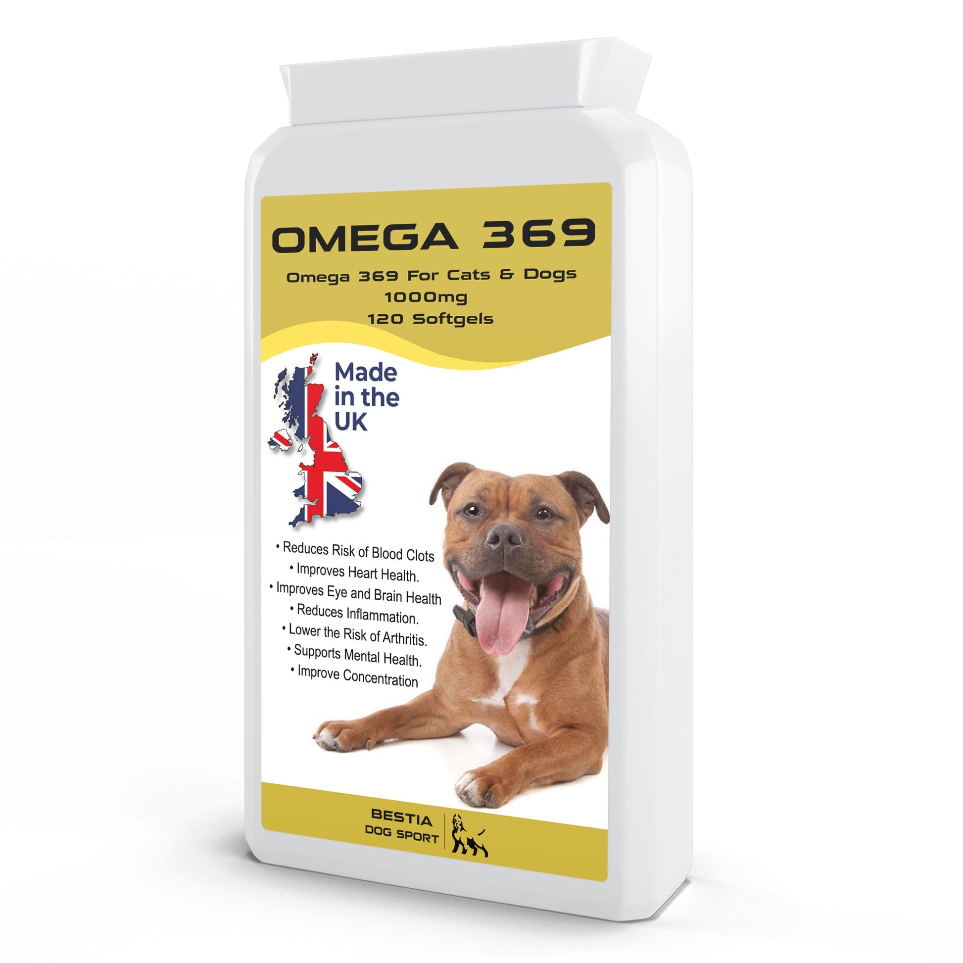 Bestia K9 Nutrition Omega 369-0