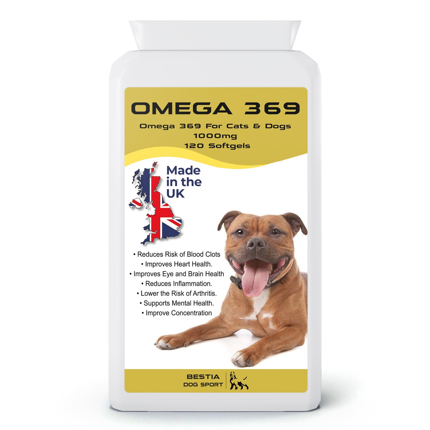 Bestia K9 Nutrition Omega 369-2