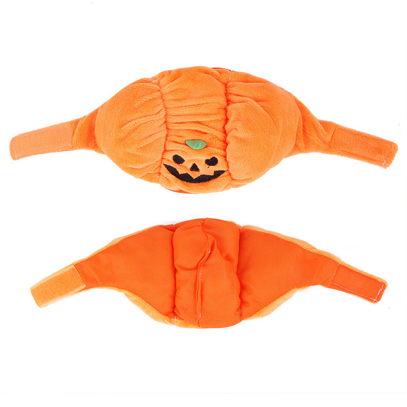 Pumpkin Halloween Costume Pets Hats-1