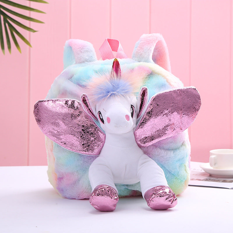 HOT SALE Own Design Unicorn Bag for Girl School-1