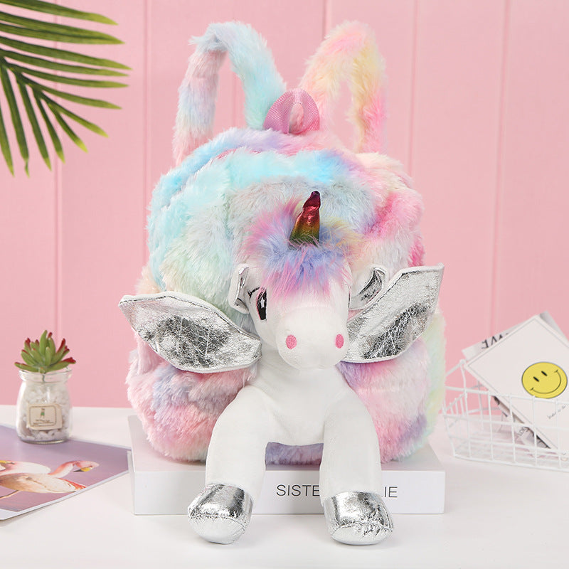 HOT SALE Own Design Unicorn Bag for Girl School-0