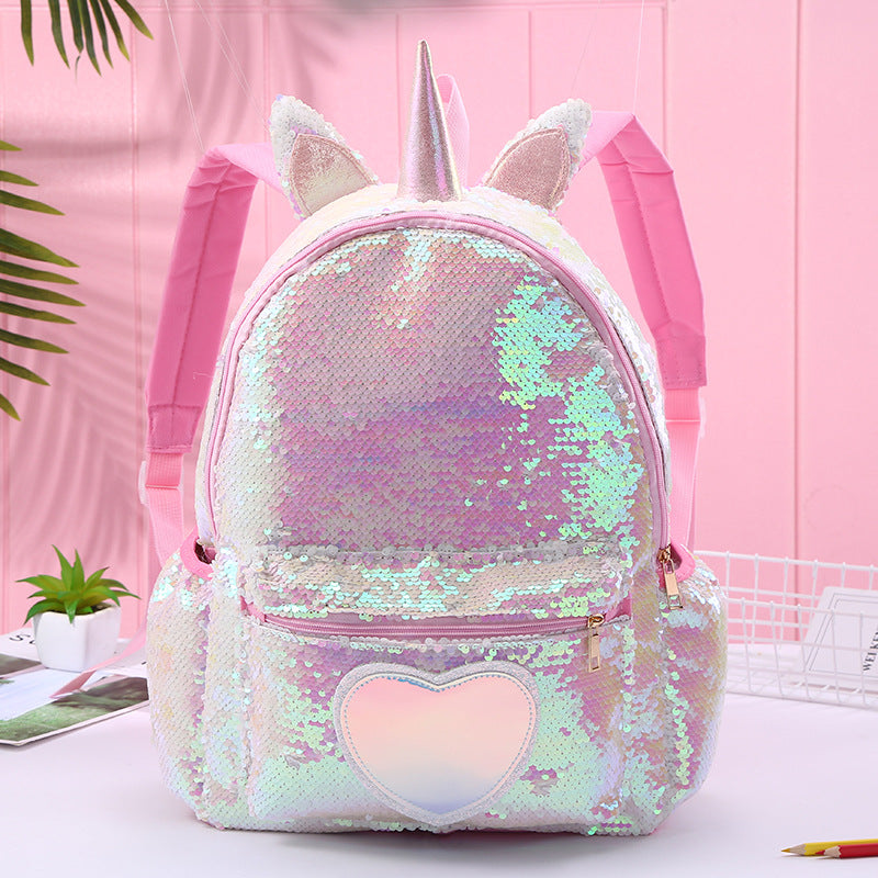 HOT SALE Own Design Unicorn Bag for Girl School-2