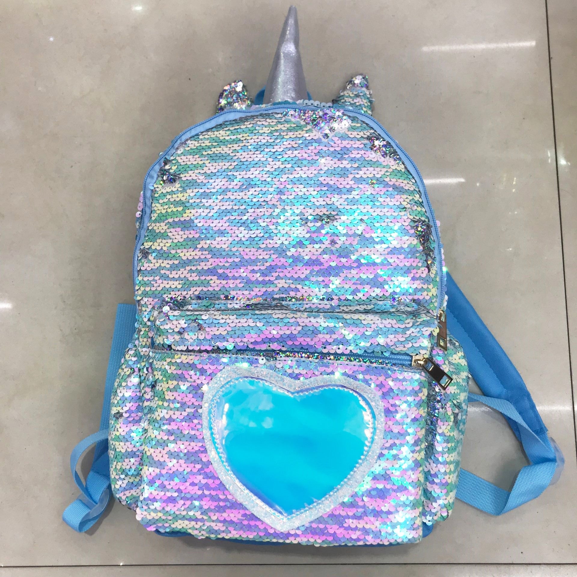 HOT SALE Own Design Unicorn Bag for Girl School-4