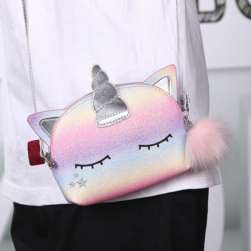 HOT SALE Own Design Unicorn Bag for Girl School-4