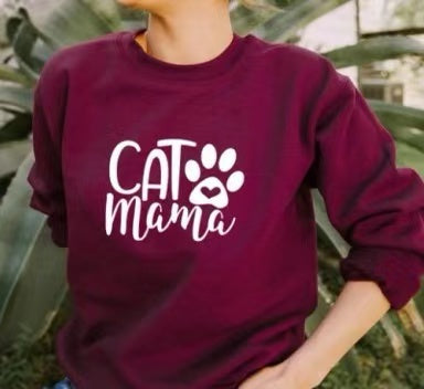 CAT MAMA Sweater Gift For Cats Lover CAT Mom Gift- Cats Mom Sweater - Cats Mom Gift -Cats  Lover-3