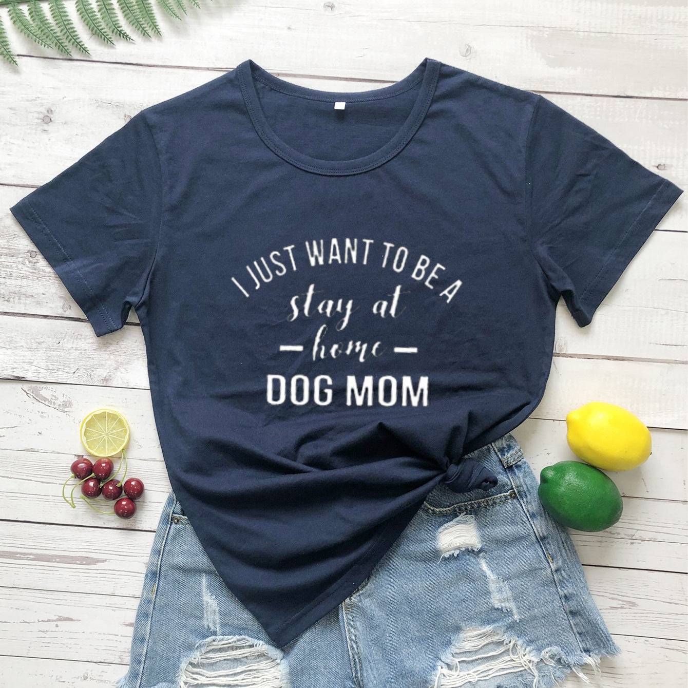 I Just Want To Be A Stay At Home Dog Mom-Dog Mama T shirt Gift For Dogs Lover Dog Mom Shirt -Dogs Mom Sweater - Dog Mom Gift -Dog  Lover-1