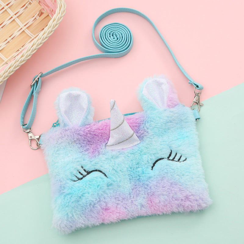 HOT SALE Own Design Unicorn Girls Bag - Cross Body Bag-2