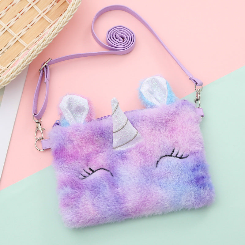 HOT SALE Own Design Unicorn Girls Bag - Cross Body Bag-1