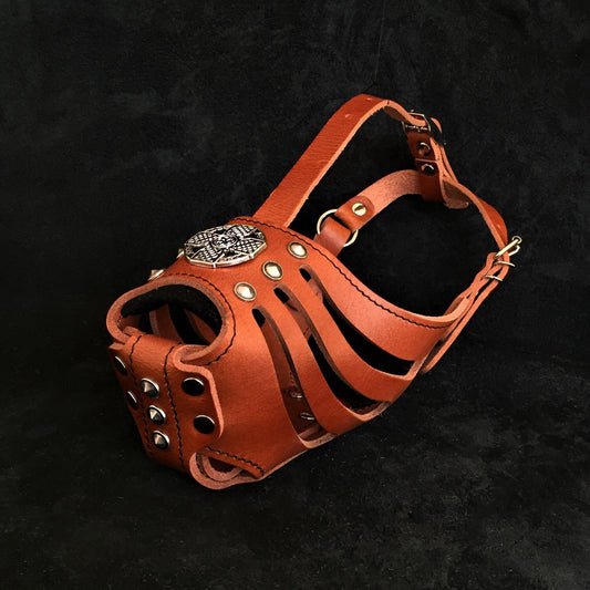 ''Maximus'' Silver Basket Muzzle-0