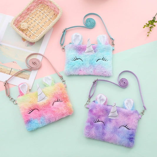 HOT SALE Own Design Unicorn Girls Bag - Cross Body Bag-0