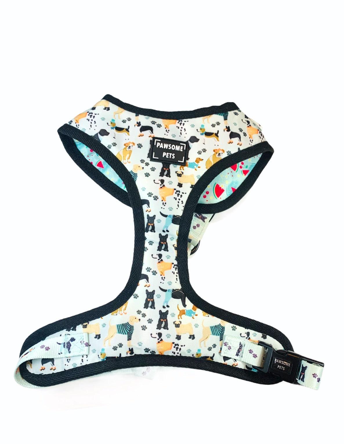 ADJUSTABLE HARNESS - DAPPER DOGGY-0