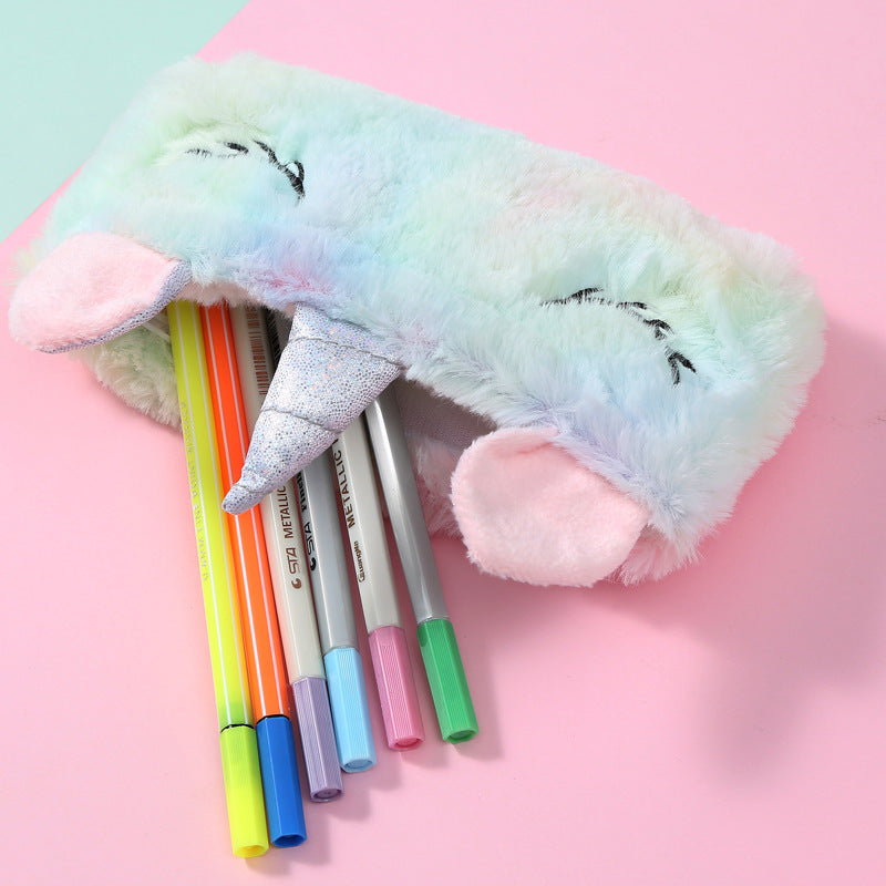 HOT SALE Own Design Unicorn Girls -Pencil Case-3