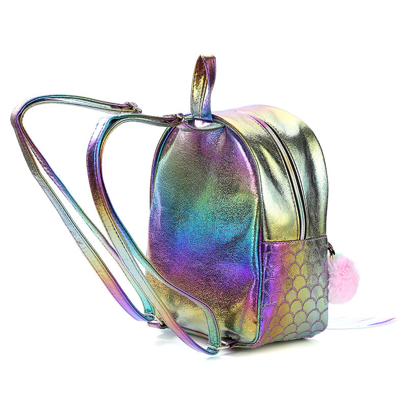 HOT SALE Own Design Mermaid Girls Bag-Backpack-3