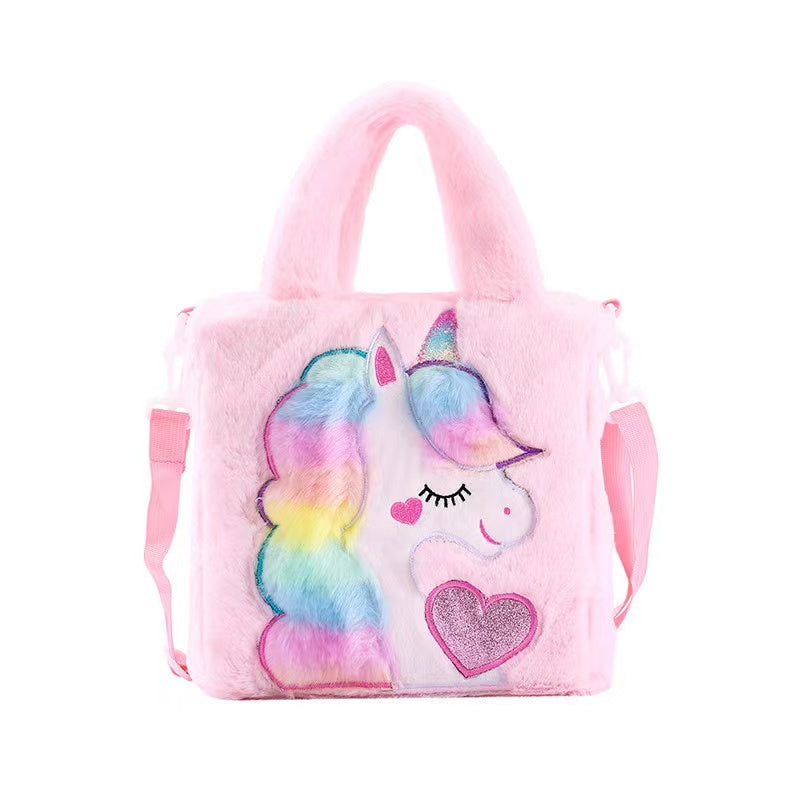 HOT SALE Own Design Unicorn Girls Bag-Handbag-1