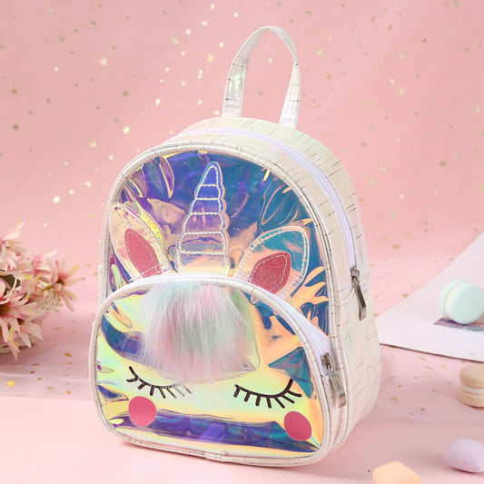 HOT SALE Own Design Unicorn Girls Bag-0