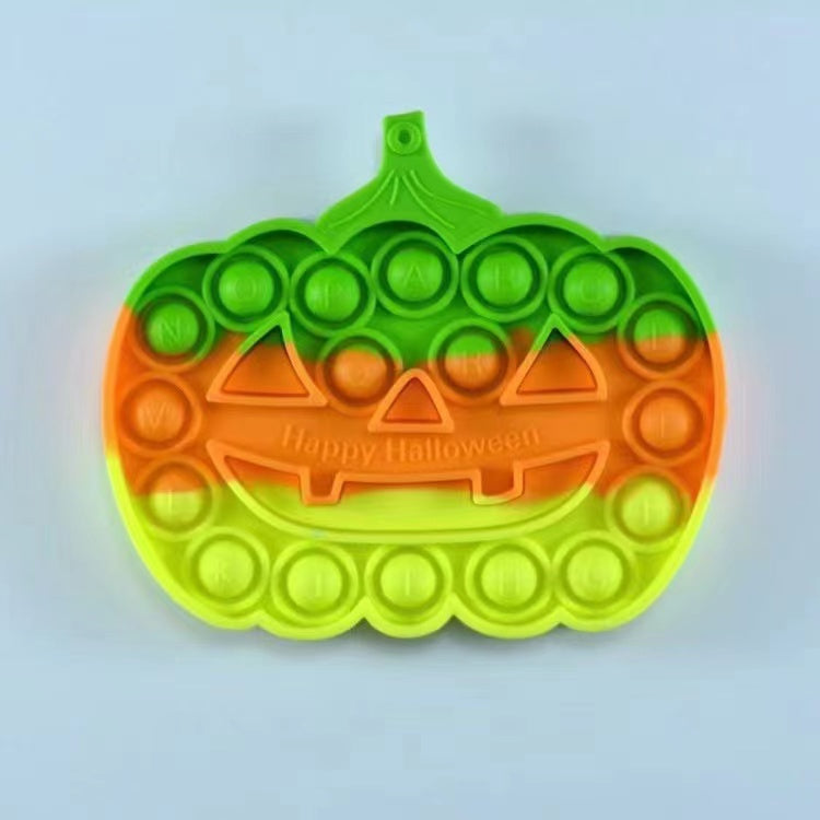 Jumbo Push Pop Fidget  Sensory -Halloween Pumpkin collection-1