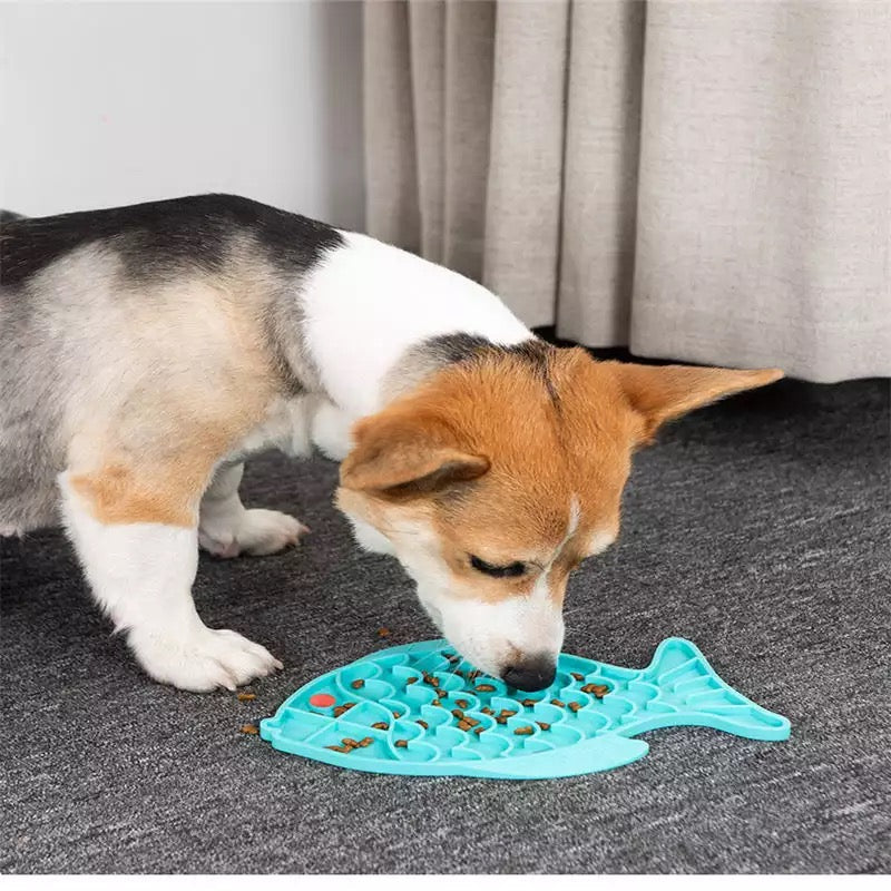 Pet Licking Mat Portable Anxiety Relief Dog Lick Pad Cup Bowl Transfer Plate Dog Slow Feeder Silicone Pet Bath Products Cat Bowl-1