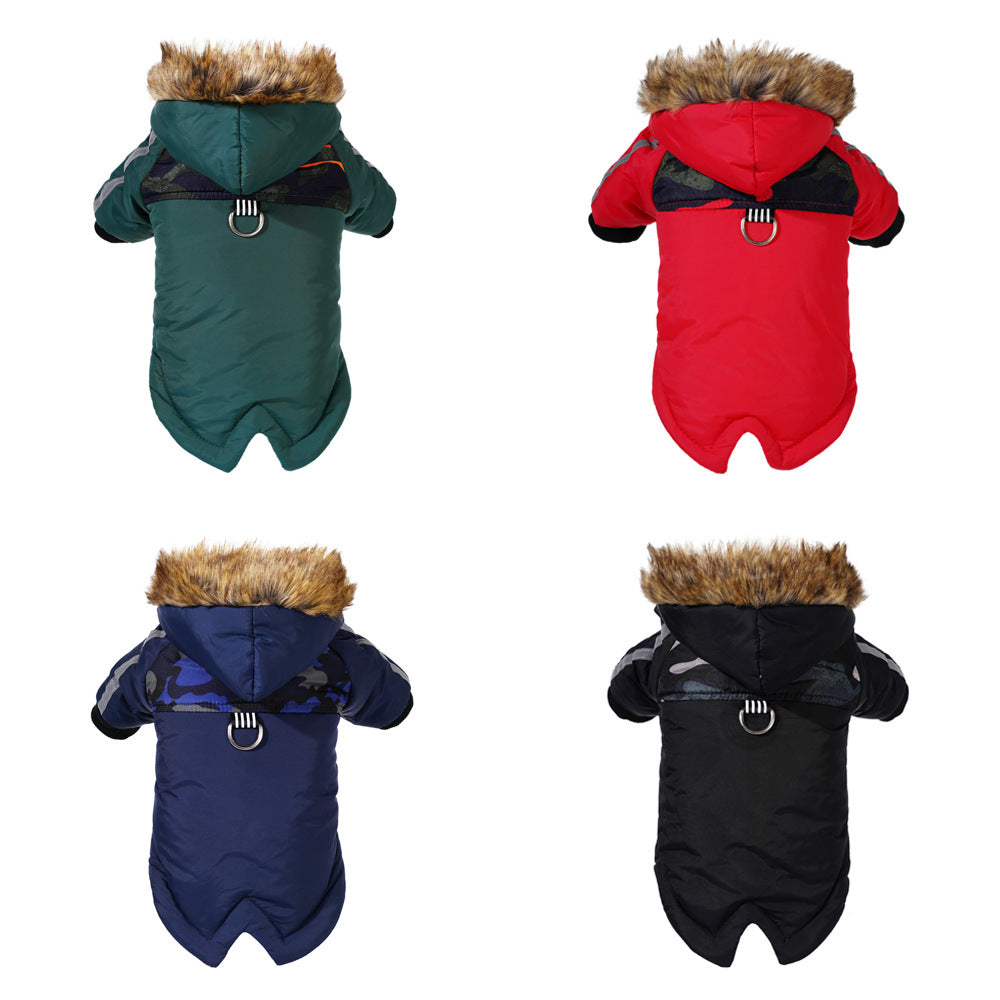 Waterproof Dog and Cat Clothes Pet Jacket Winter Warm Vest-3