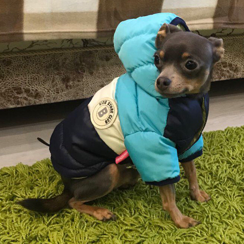 Waterproof Dog and Cat Clothes Pet Jacket Winter Warm Vest-0