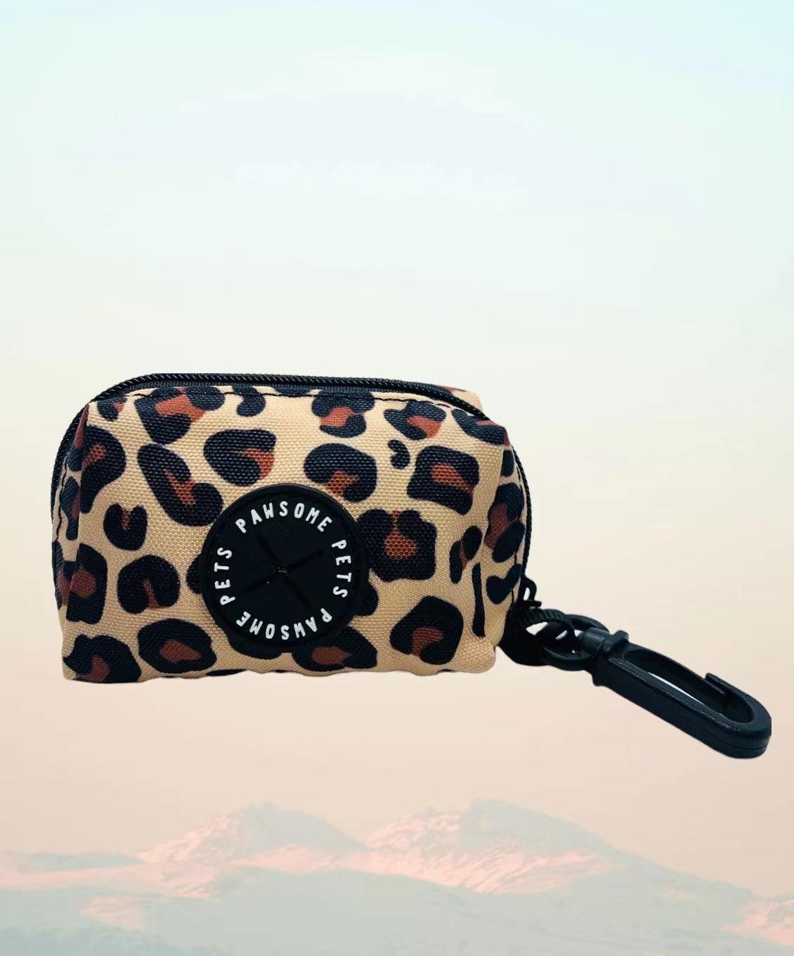 WASTE BAG HOLDER-LEOPARD-2