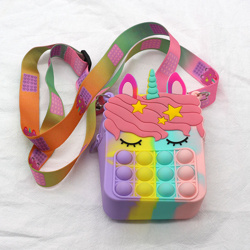 Push Pop Fidget Sensory - Unicorn Cross Body Bag collection-4