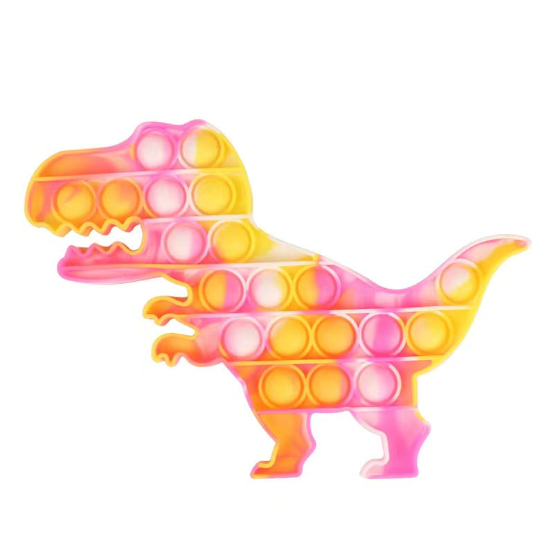 Push Pop Fidget Sensory - Mixed Colors Dinosaurs collection-1