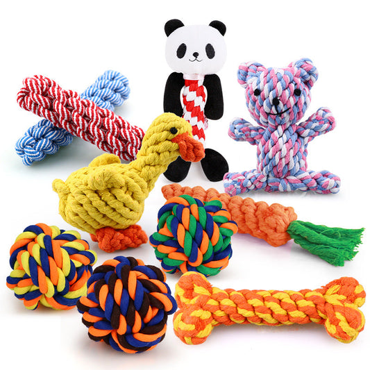 Squeaky Toy Chew Toy Pet Plush Toy Cute Teething Toy-0