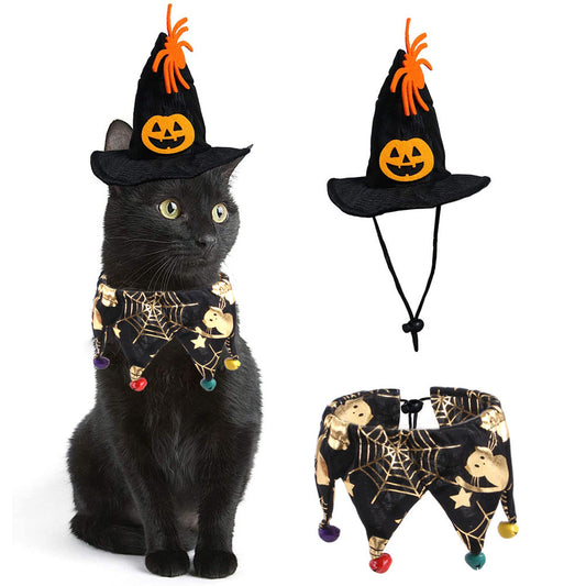 Halloween Pet Cosplay Costume Cat & Dog Apparel Outfits-0