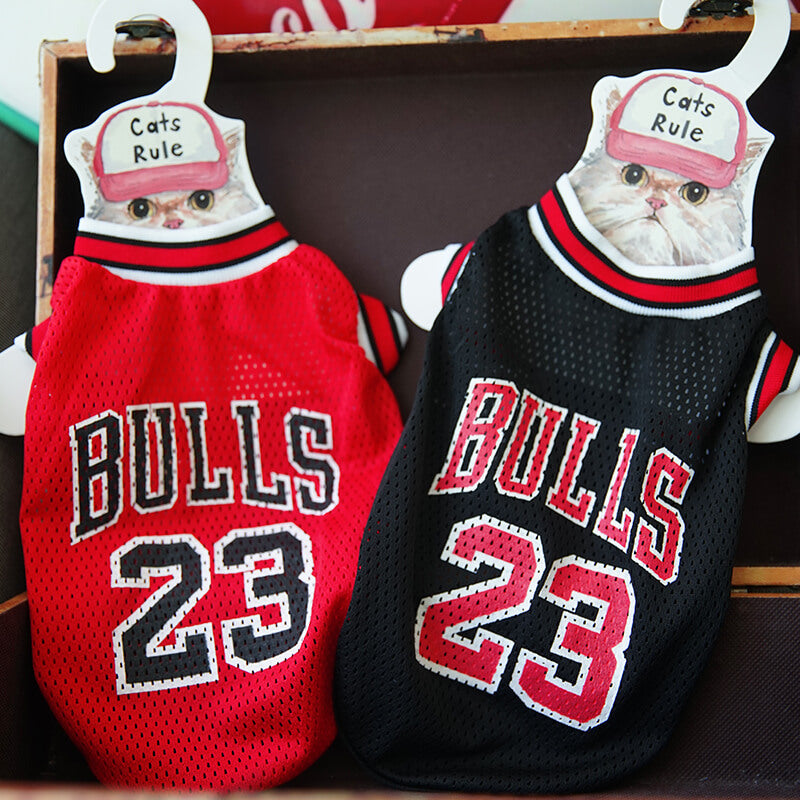 Halloween Pet Cosplay Costume Cat & Dog Outfits- Basketball LOVE-0