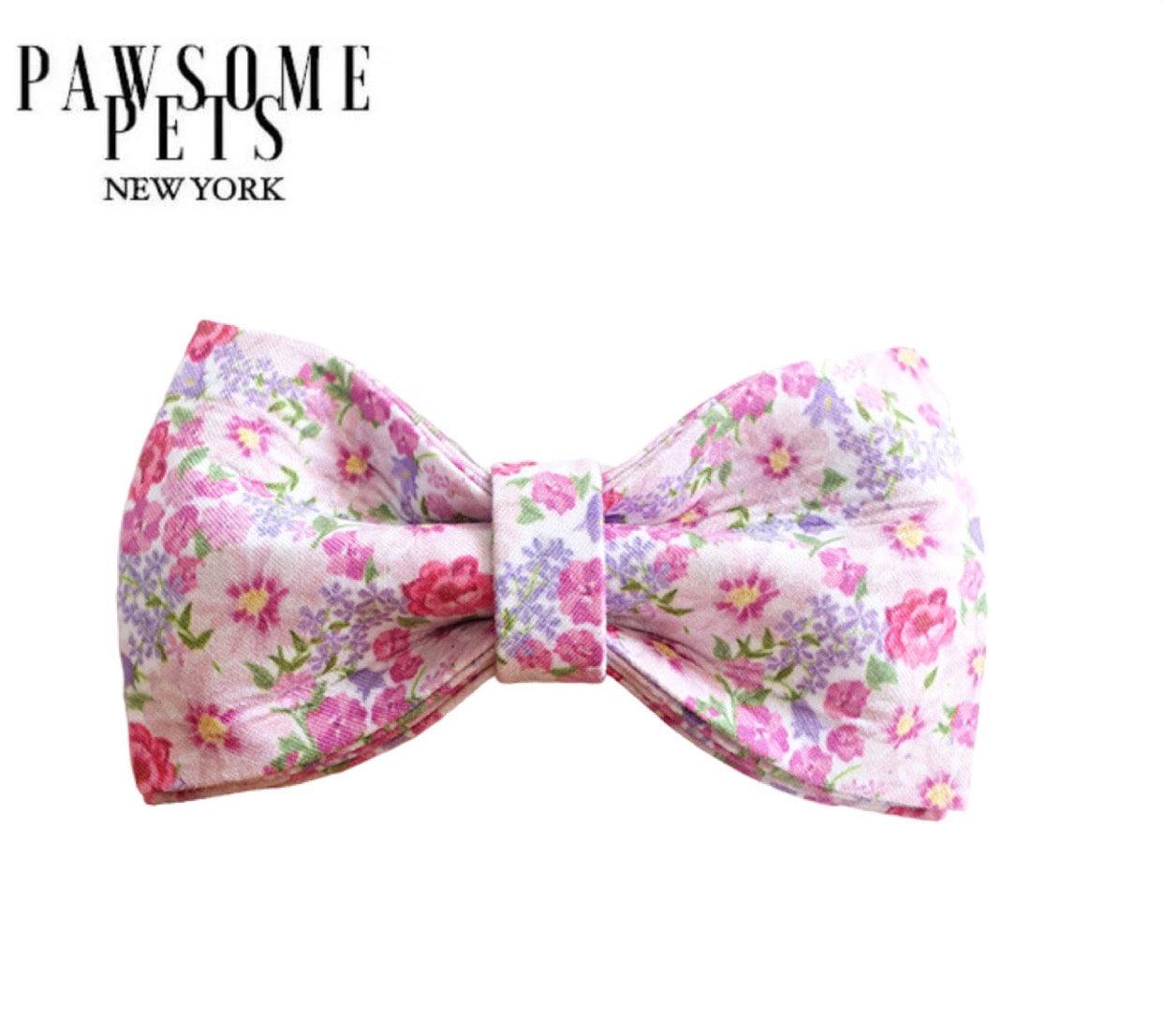 BOWTIE - PINK FLORAL-0