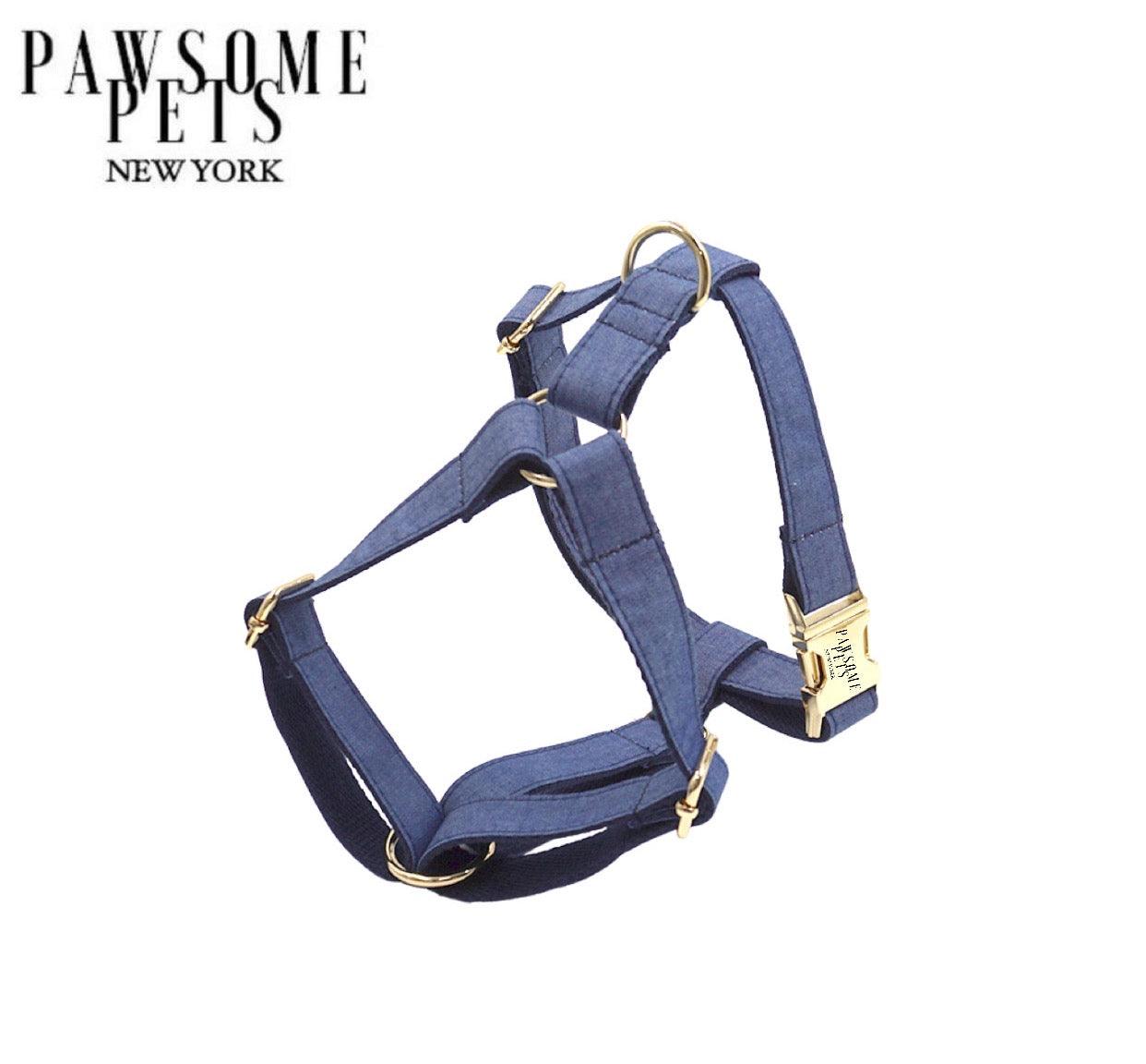 STEP IN HARNESS - BLUE JEANS-0