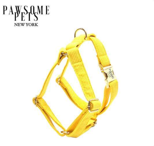 STEP IN HARNESS - BRIGHT YELLOW-0