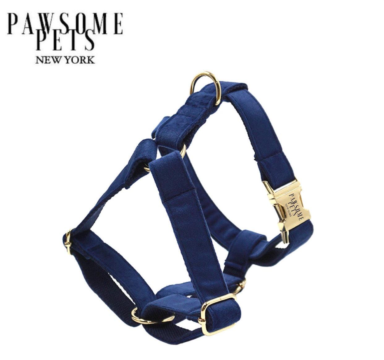 STEP IN HARNESS - NAVY BLUE-0