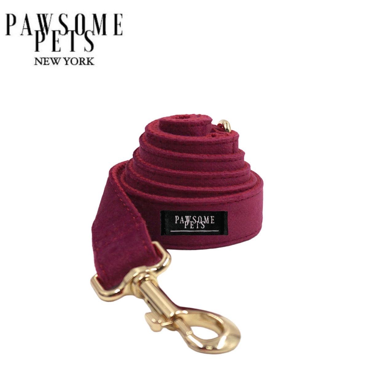 LEASH - BURGUNDY-0