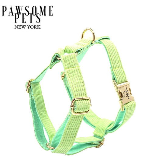 STEP IN HARNESS - LIGHT GREEN-0