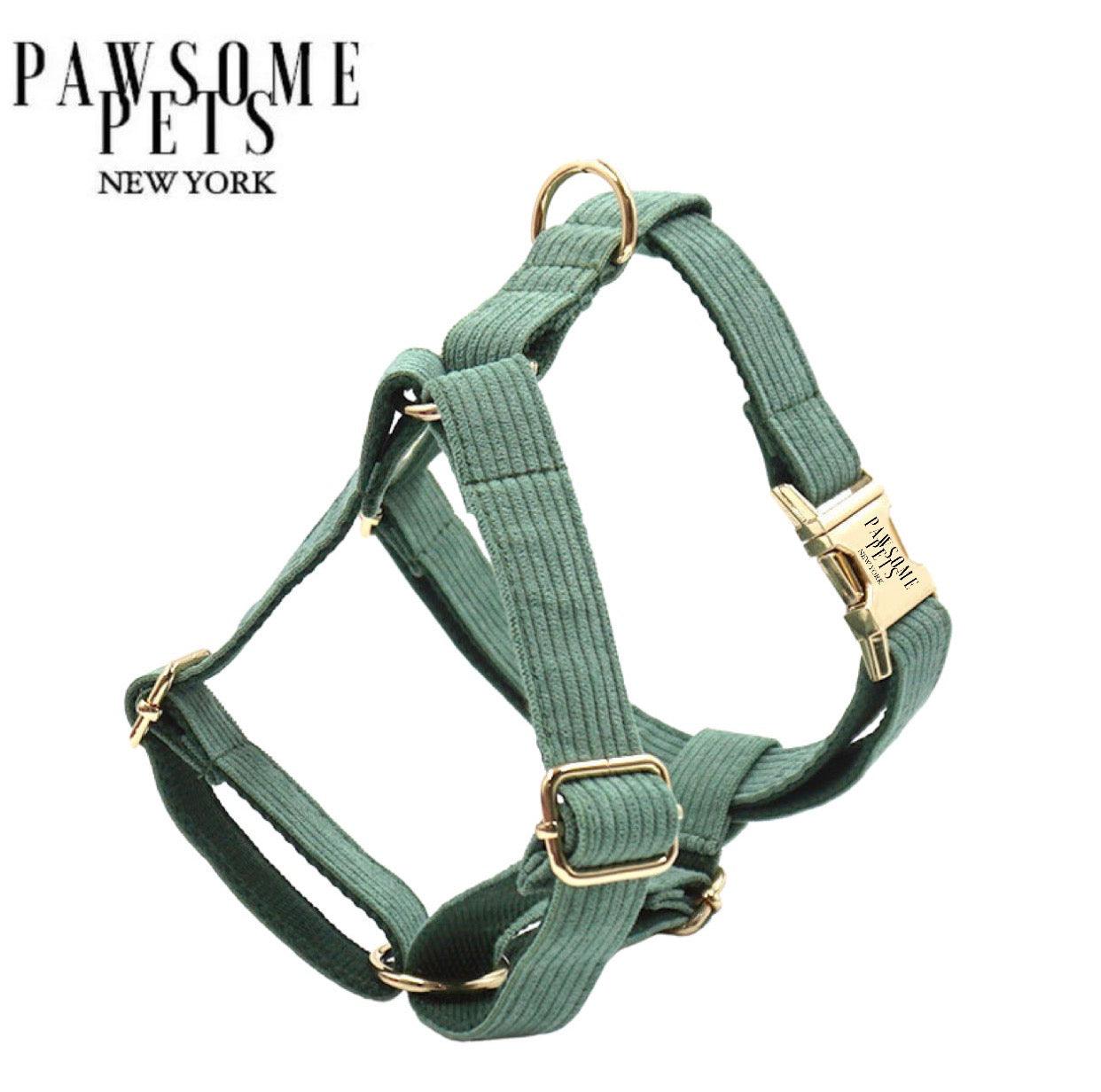 STEP IN HARNESS - OLIVE GREEN-0