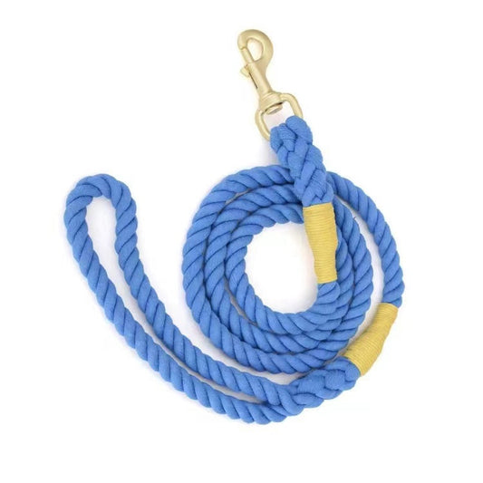 Dog Rope Leash - Ocean Blue-0