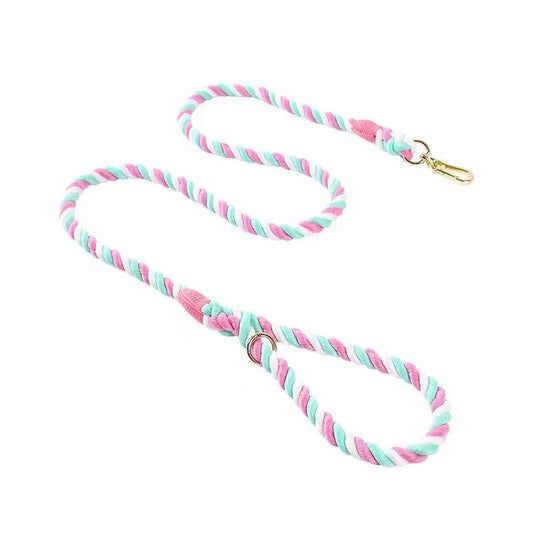 Dog Rope Leash - Cotton Candy-0