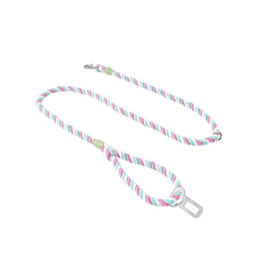 SAFETY ROPE SEAT BELT - Cotton Candy-0