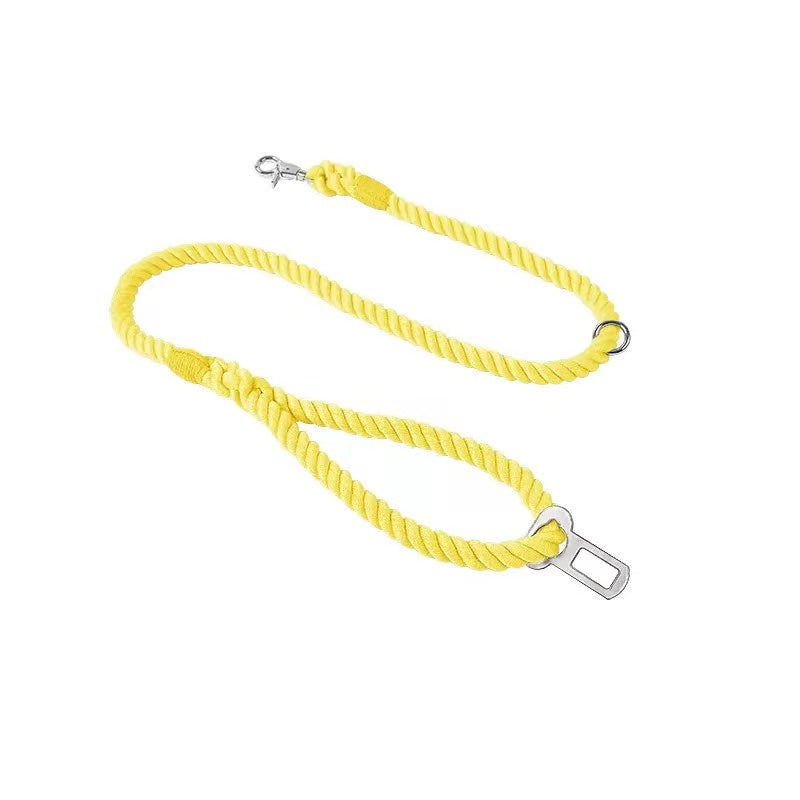 SAFETY ROPE SEAT BELT - Lemon Squeeze-0