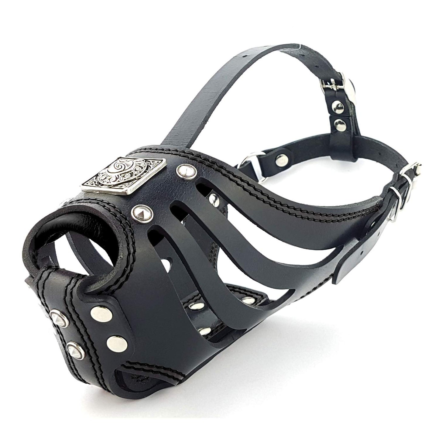 Bestia ''Eros'' basket muzzle ALL Black XXL