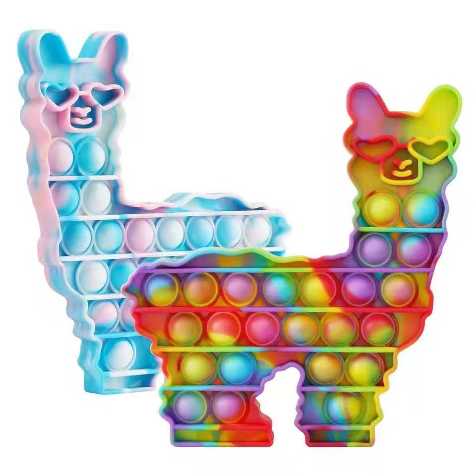 {Hot Sales}Push Pop Fidget Sensory-Alpaca Collection-0