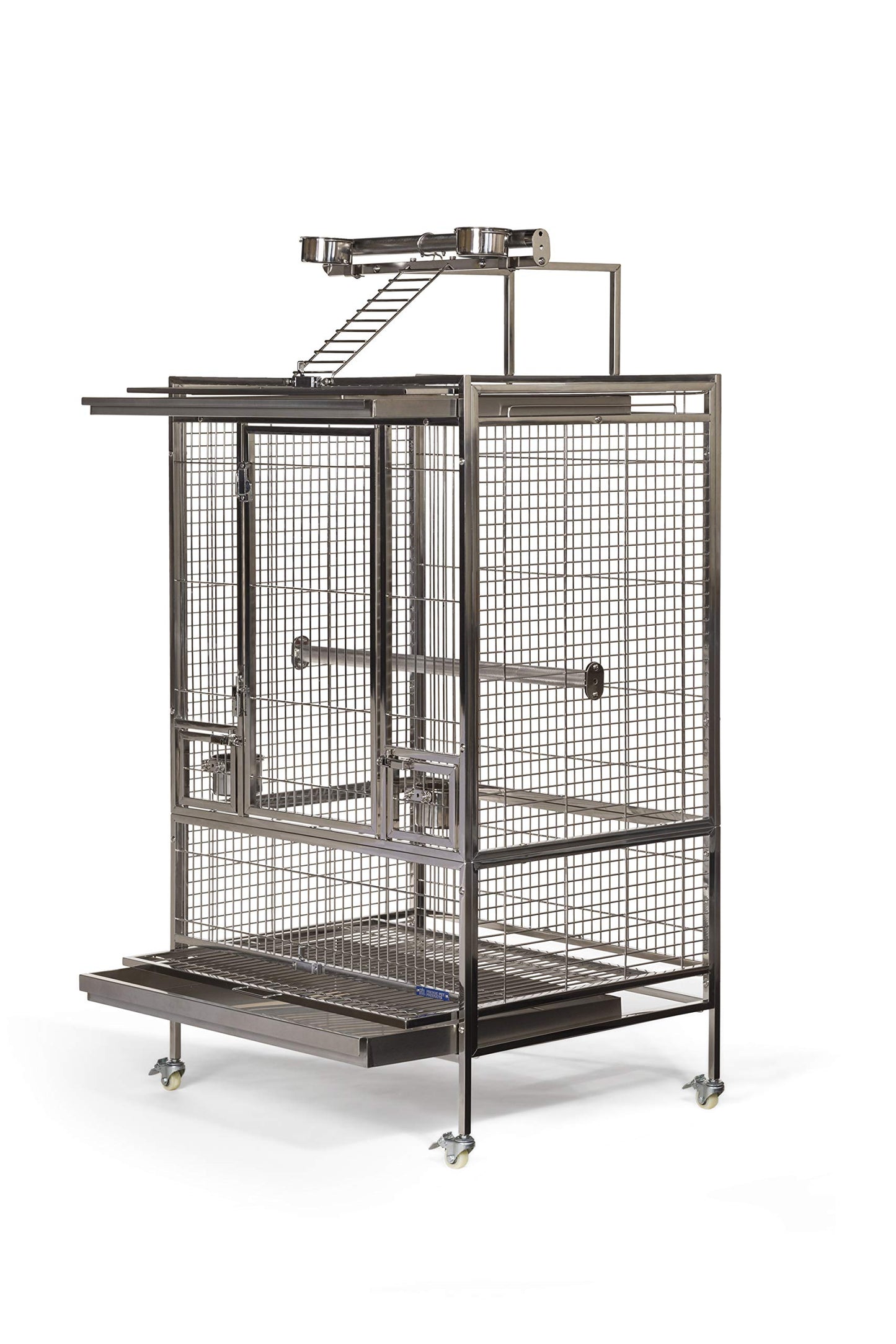 Prevue Pet Products Stainless Steel Playtop Bird Cage