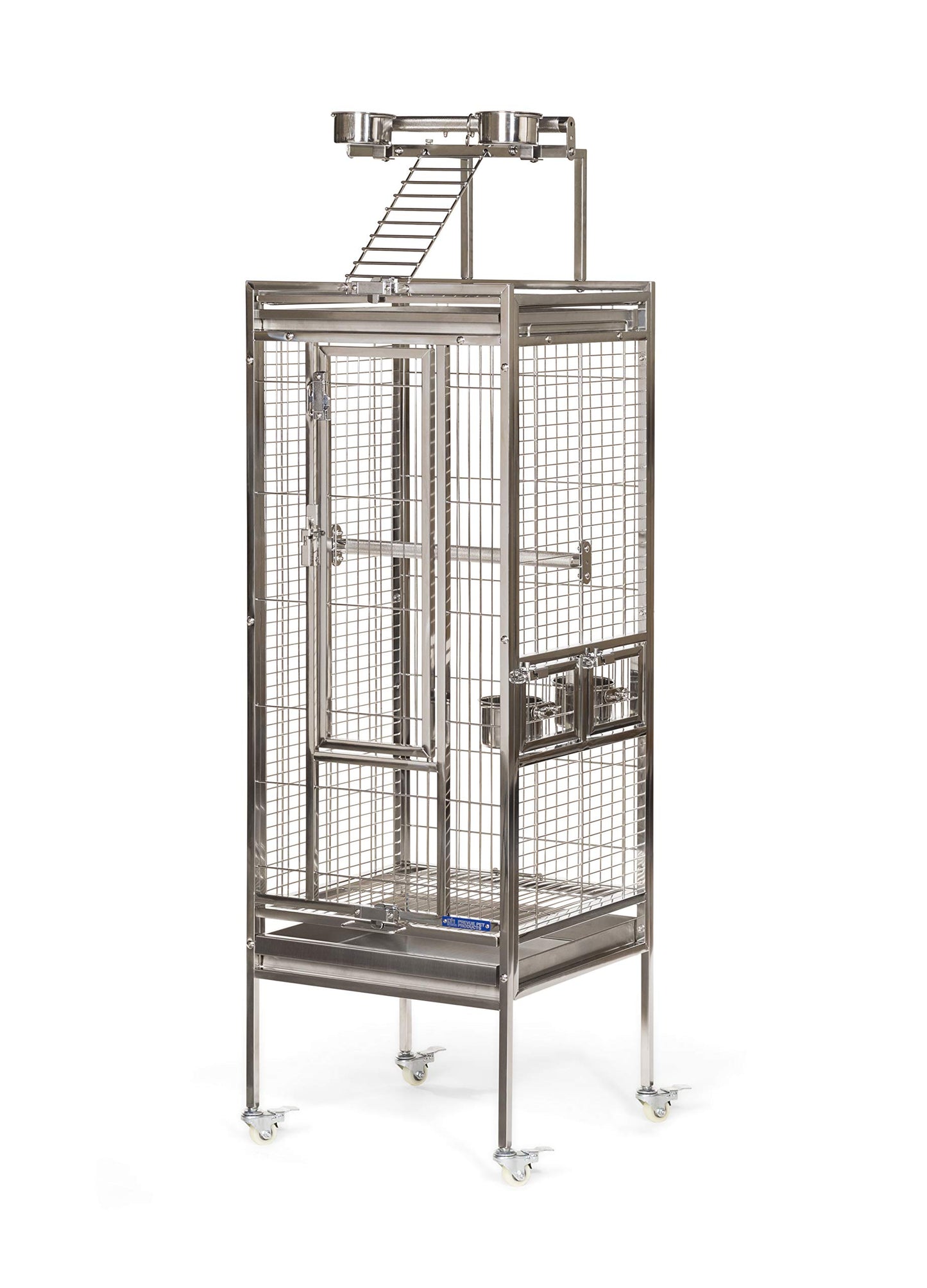 Prevue Pet Products Stainless Steel Playtop Bird Cage