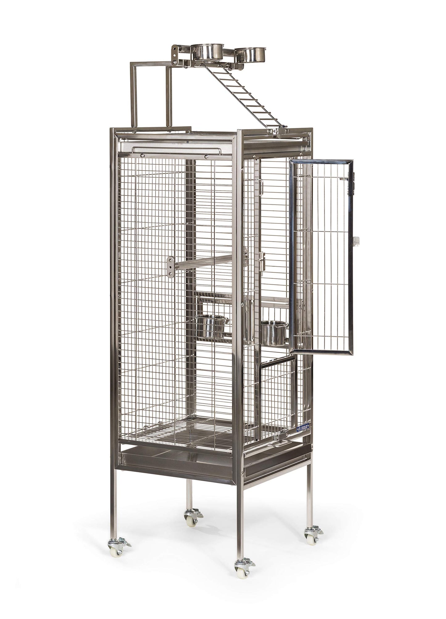 Prevue Pet Products Stainless Steel Playtop Bird Cage