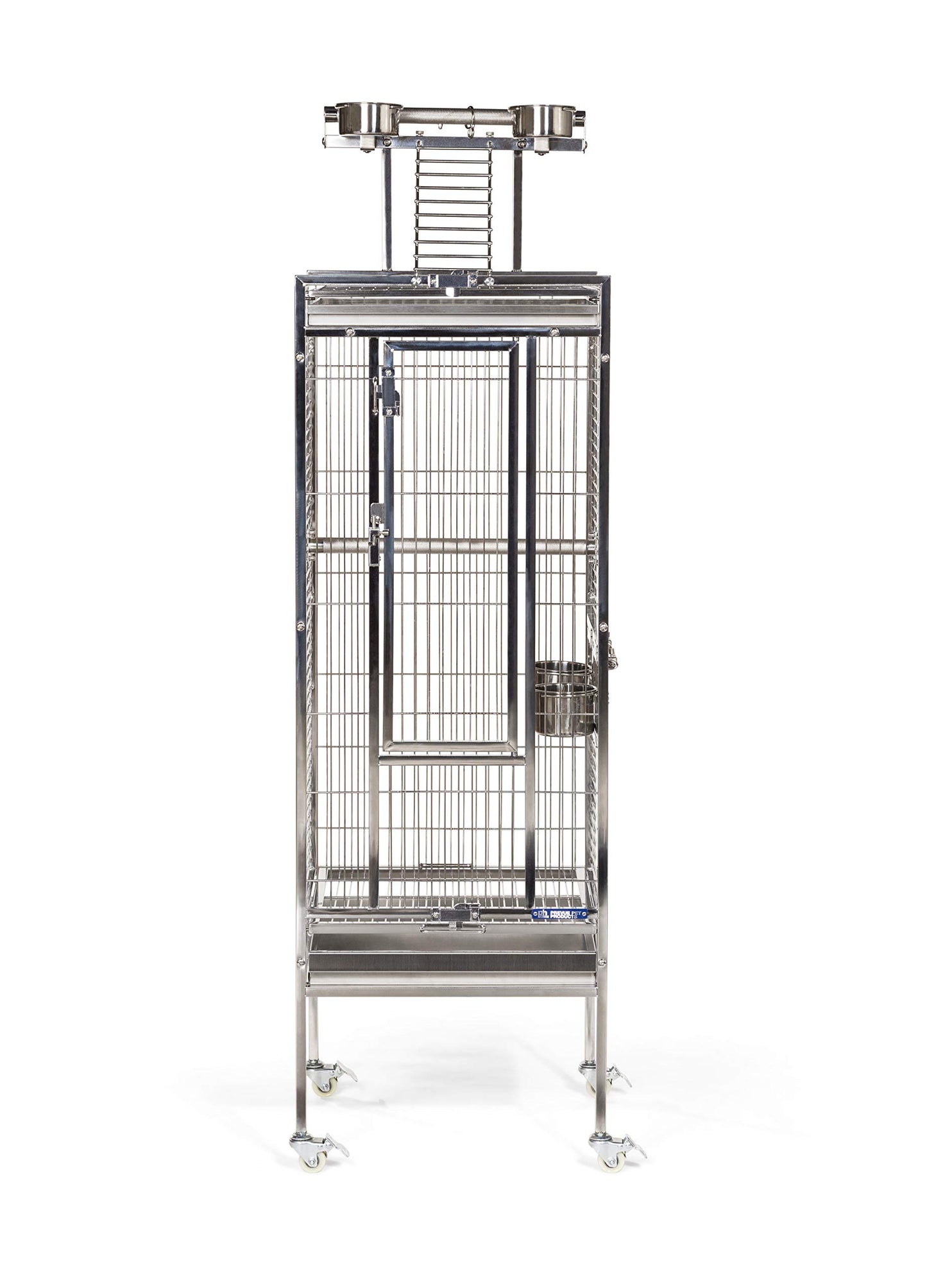 Prevue Pet Products Stainless Steel Playtop Bird Cage