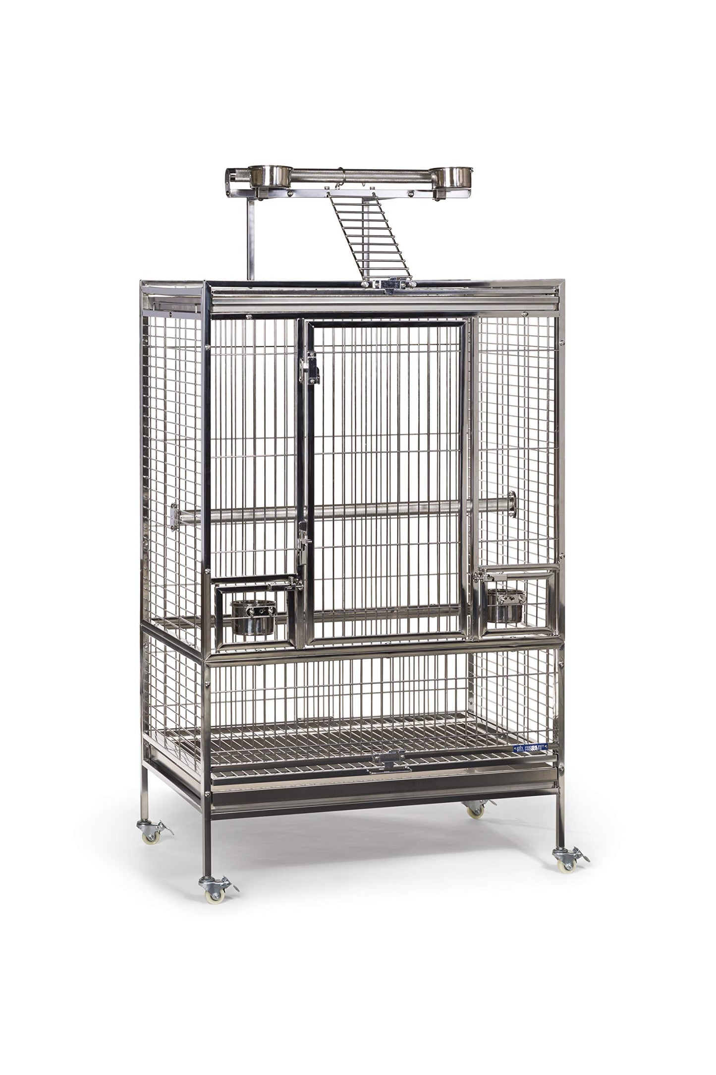 Prevue Pet Products Stainless Steel Playtop Bird Cage