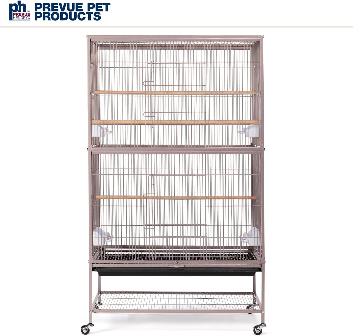 Prevue Flight Bird Cage in Blush Finish (F042)