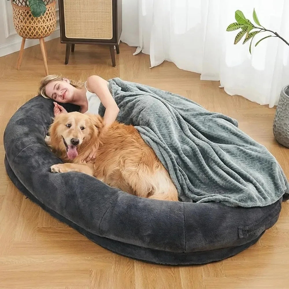 Human Sized Dog Bed for People Adults Giant Dog Bed for Humans Nap Be Canadian Pet Depot