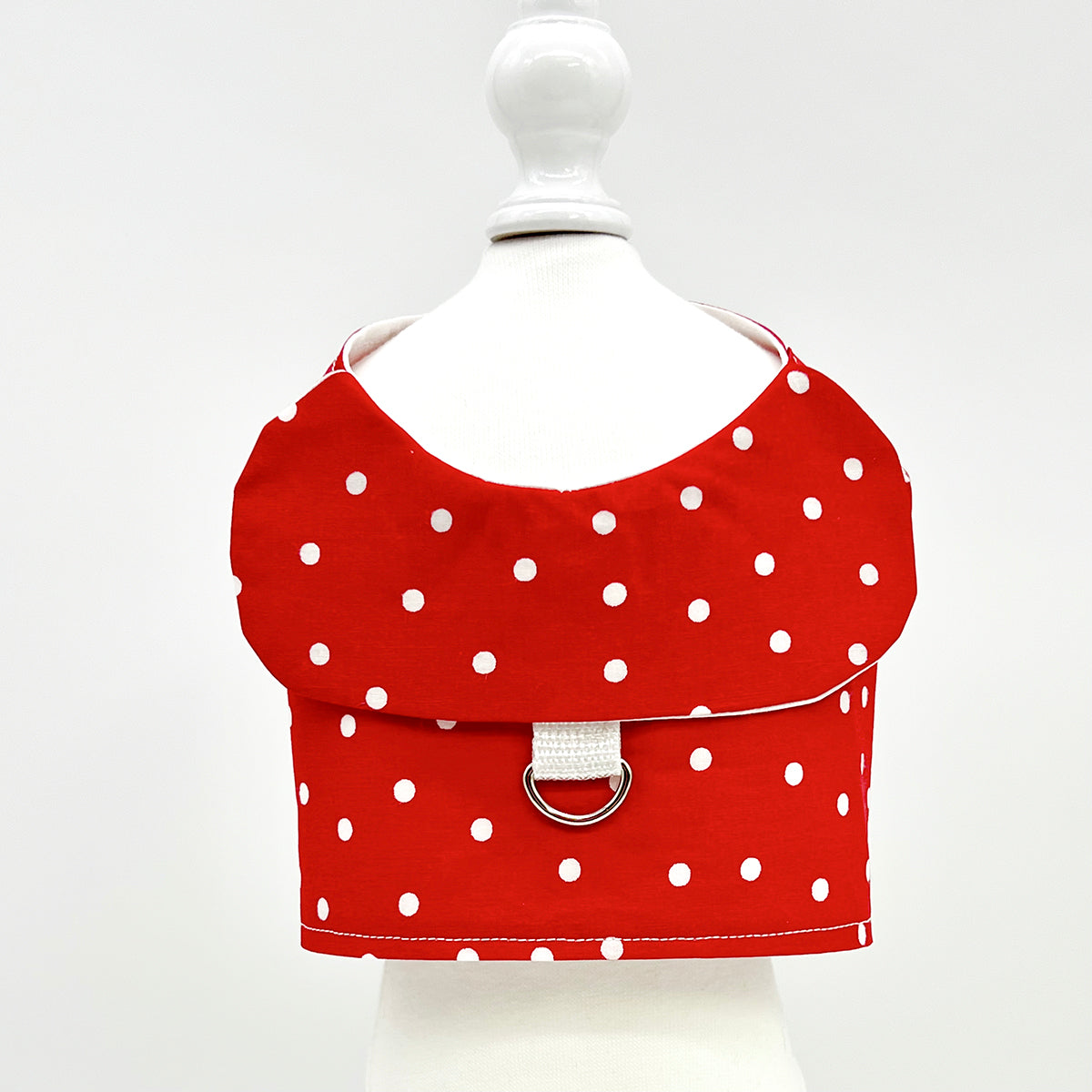 DCNY “Red & White Polka Dots” Vest-Style Harness-1